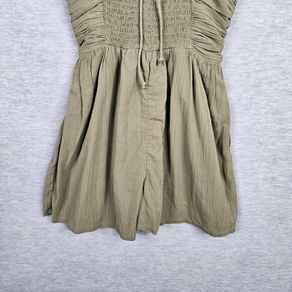 AERIE Women's Olive Green Pockets Jumpsuit Size S NEW - Picture 3 of 13